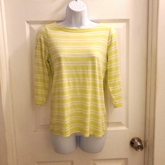 LOFT Tops - Ann Taylor LOFT Outlet shirt 3/4 sleeve boatneck